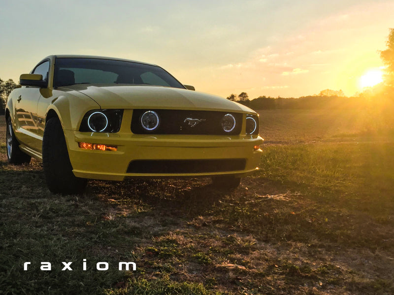 Raxiom 05-12 Ford Mustang GT LED Halo Fog Lights (Smoked)