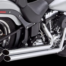 Load image into Gallery viewer, Vance &amp; Hines HD Softail 86-17 Bigshots Staggered Chrome PCX Full System Exhaust