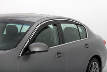 Load image into Gallery viewer, AVS 06-13 Lexus IS250 Ventvisor Low Profile Deflectors 4pc - Smoke w/Chrome Trim