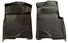 Load image into Gallery viewer, Husky Liners 09-12 Ford F-150 Regular/Super/Super Crew Cab WeatherBeater Black Floor Liners