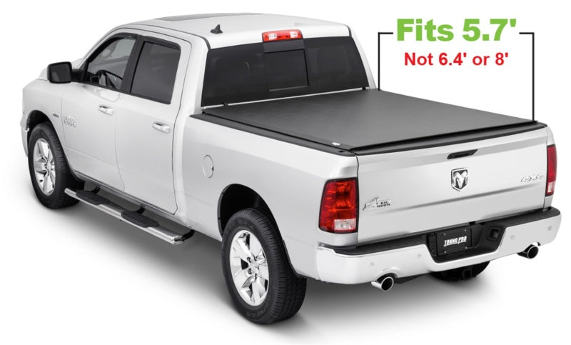 Tonno Pro 09-19 Dodge RAM 1500 5.7ft Fleetside Lo-Roll Tonneau Cover