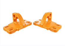 Load image into Gallery viewer, Ford Racing 2021+ Bronco Front Bumper Tow Hooks - Orange (Pair)